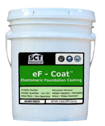 SCT eF-Coat Elastomeric Foundation Coating